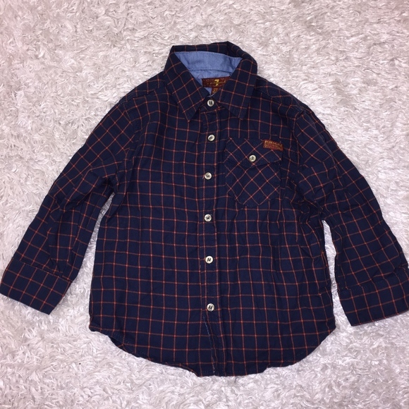 ⭐️🔻Boys Seven Jeans Button Up - Picture 1 of 3